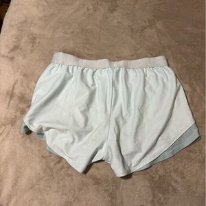 UA athletic light blue shorts